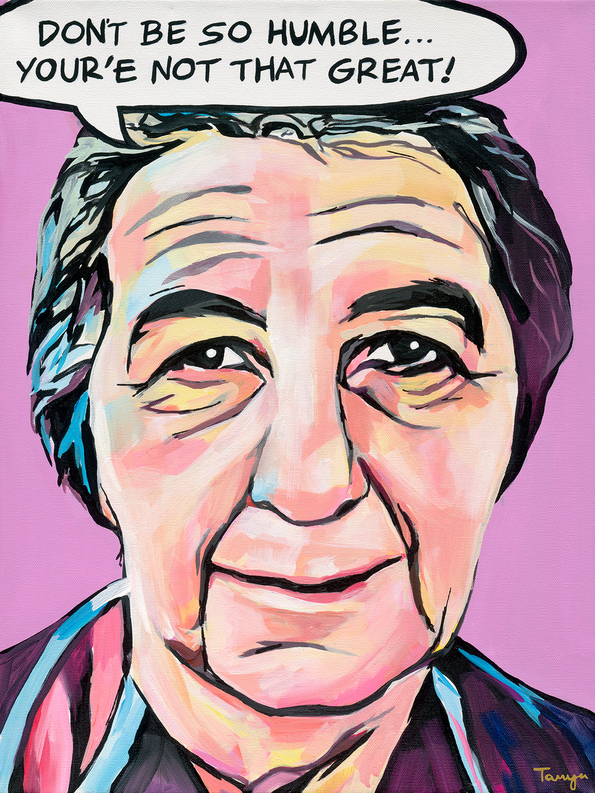 Golda Original Painting