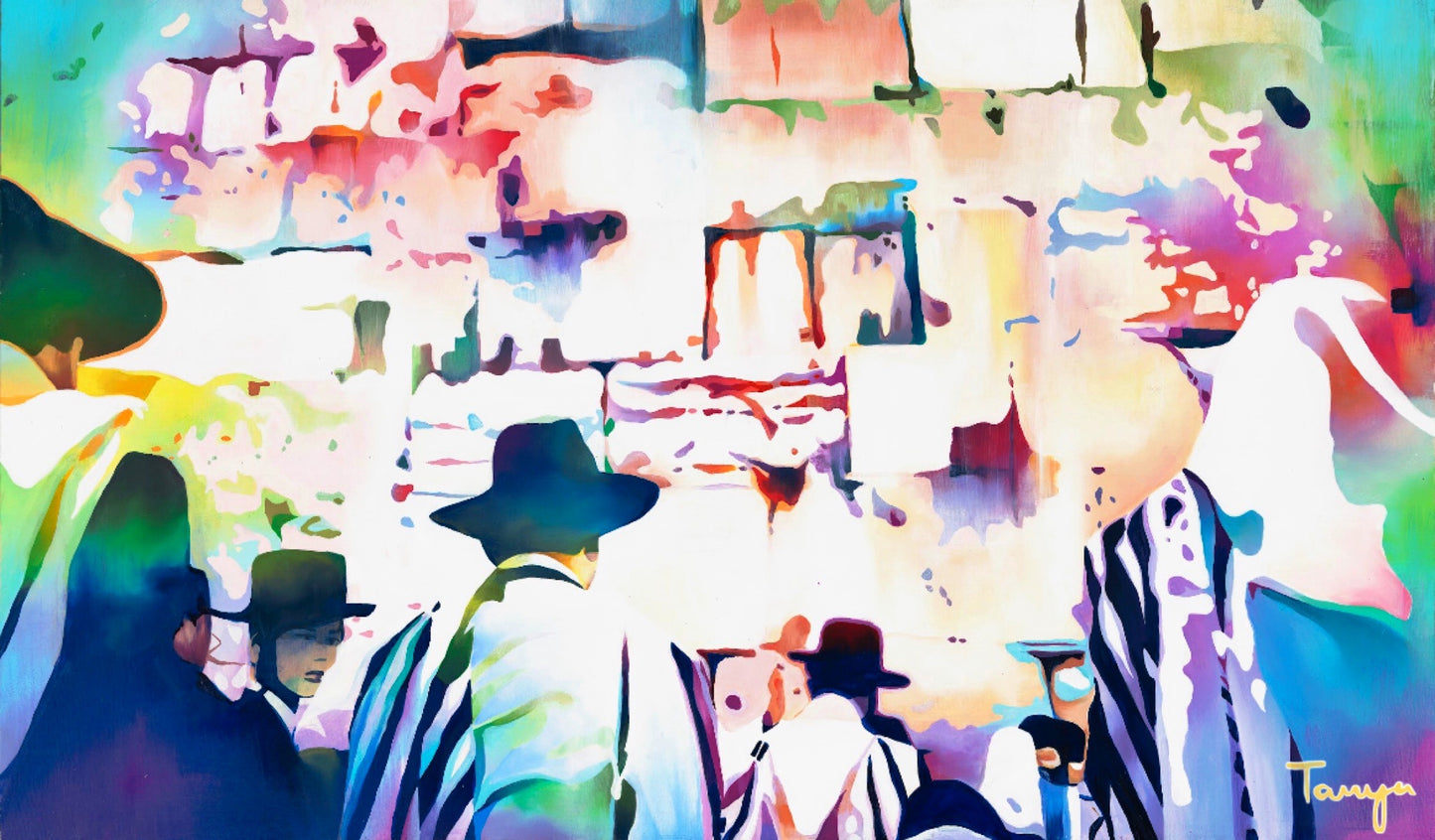 Looking Up Original Painting