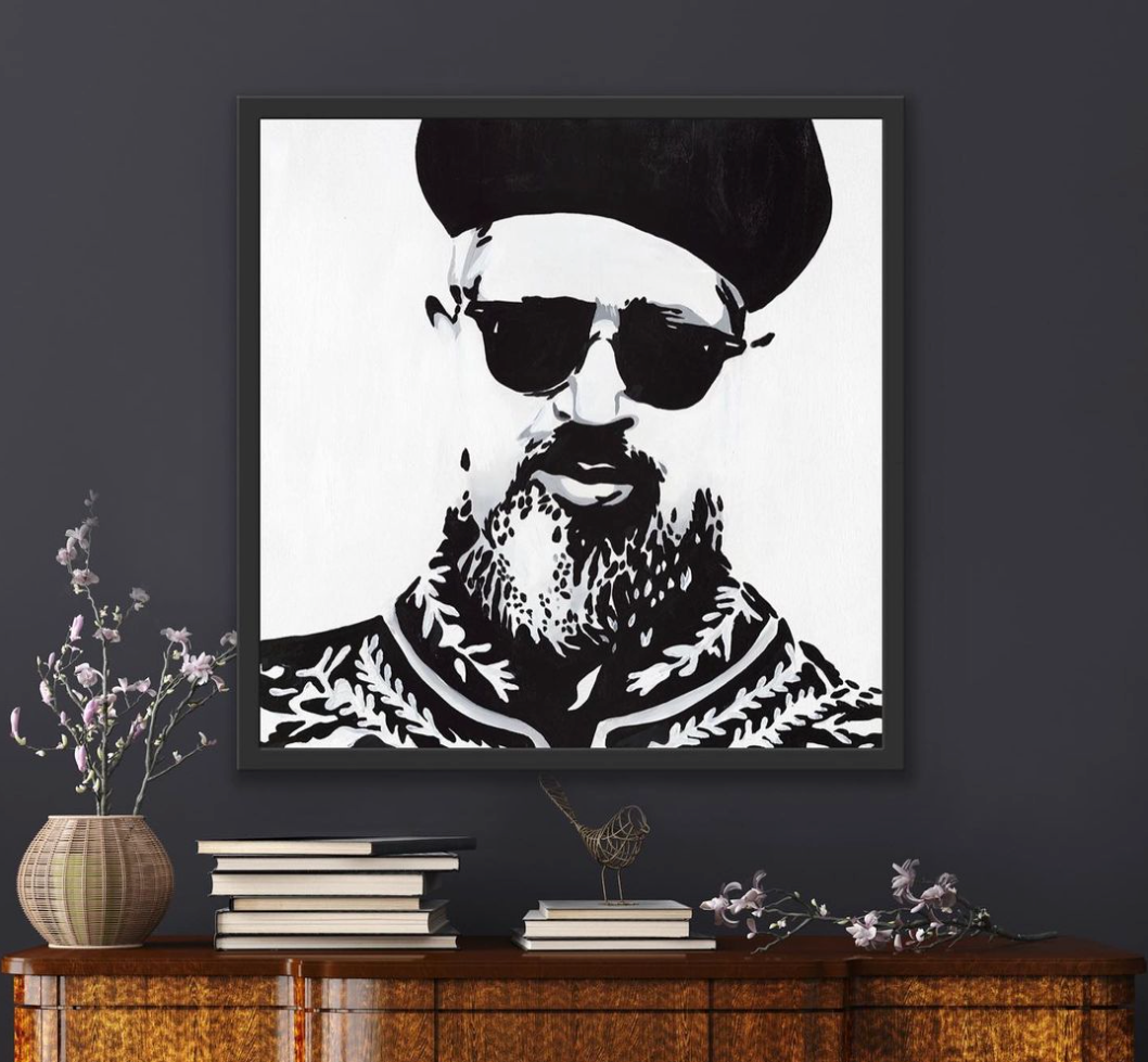 Rav Ovadia Yosef - Black and White