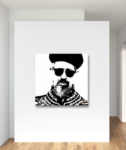 Rav Ovadia Yosef - Black and White